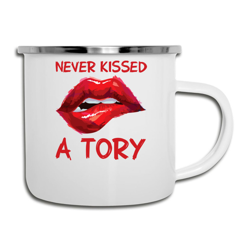 Never Kissed A Tory  3 Camper Cup | Artistshot