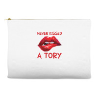 Never Kissed A Tory  3 Accessory Pouches | Artistshot