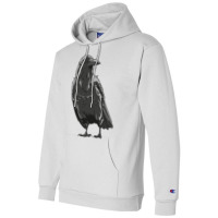 Crow Illustration Champion Hoodie | Artistshot