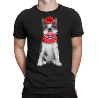 Bulldog Pitbull Bulldog Christmas Pajama Design Christmas Dog Santa T-shirt | Artistshot