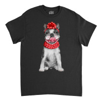 Bulldog Pitbull Bulldog Christmas Pajama Design Christmas Dog Santa Classic T-shirt | Artistshot