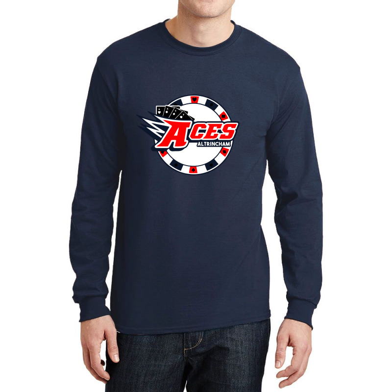 Altrincham Aces Long Sleeve Shirts | Artistshot