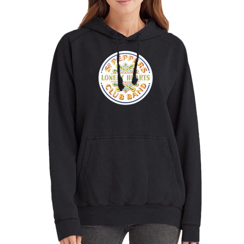 Sgt Pepper Drum Skin Vintage Hoodie | Artistshot