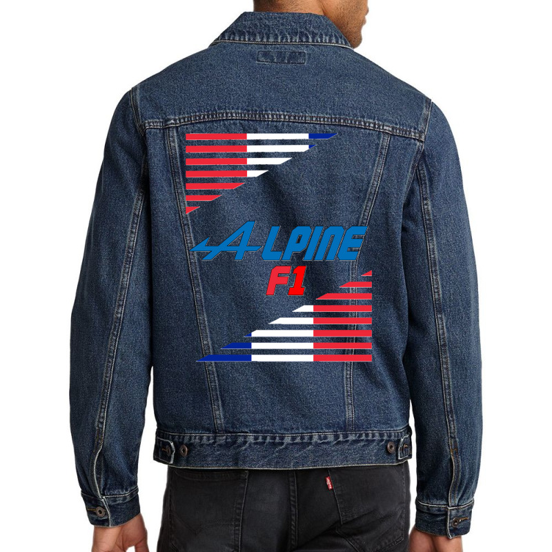 Alpine F1 S Men Denim Jacket by Evelyn D Adkins | Artistshot