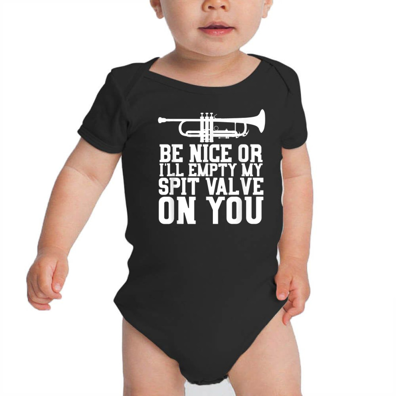 Empty Spit Valve - Trumpet Shirt For Trumpet Player Baby Bodysuit | Artistshot