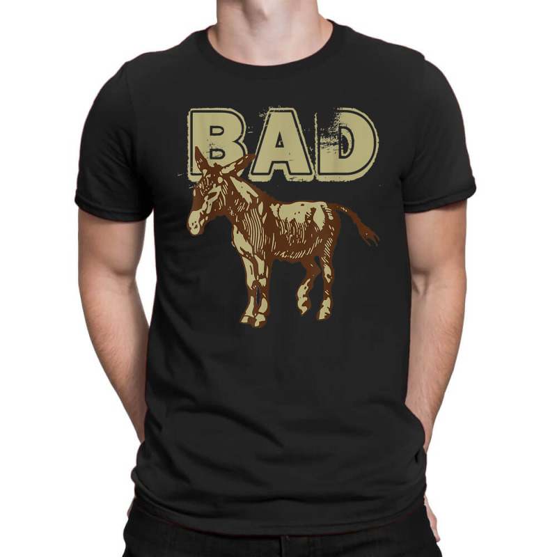 Bad Ass Funny Donkey Funny T-Shirt by Evelyn D Adkins | Artistshot