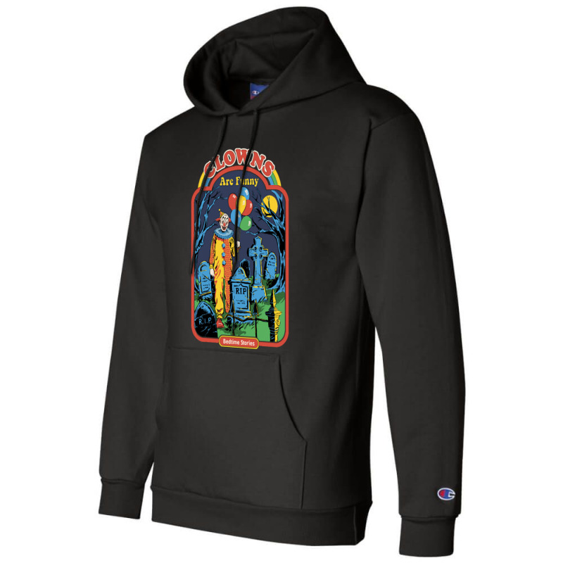 Clowns Are Funny Champion Hoodie by Evelyn D Adkins | Artistshot