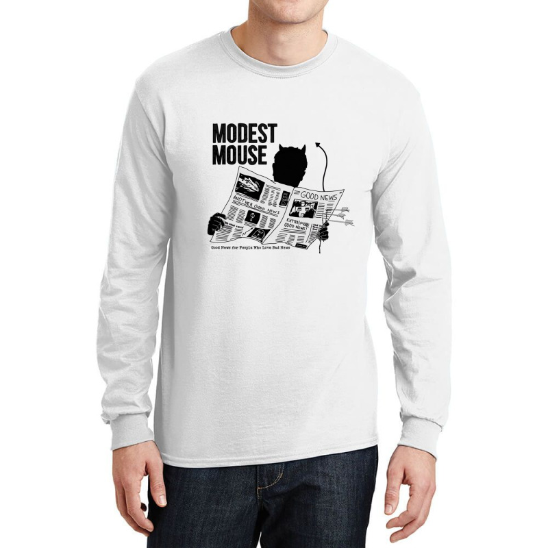 Modest Mouse  Good News For People Who Love Bad News Long Sleeve Shirts | Artistshot