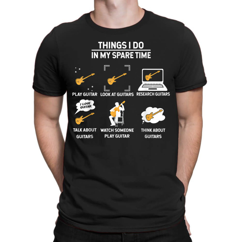 Epiphone Guitar Tee Guitar Things I Do In My Spare Time T-Shirt by JudithPlagmann | Artistshot