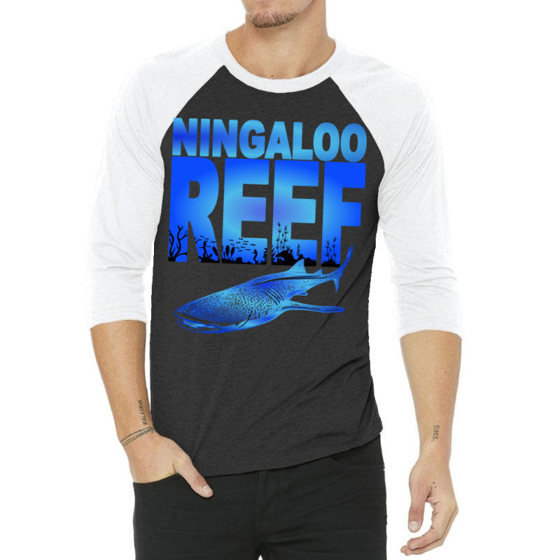 Ningaloo Reef Diver 3/4 Sleeve Shirt by CarmelaElaine | Artistshot