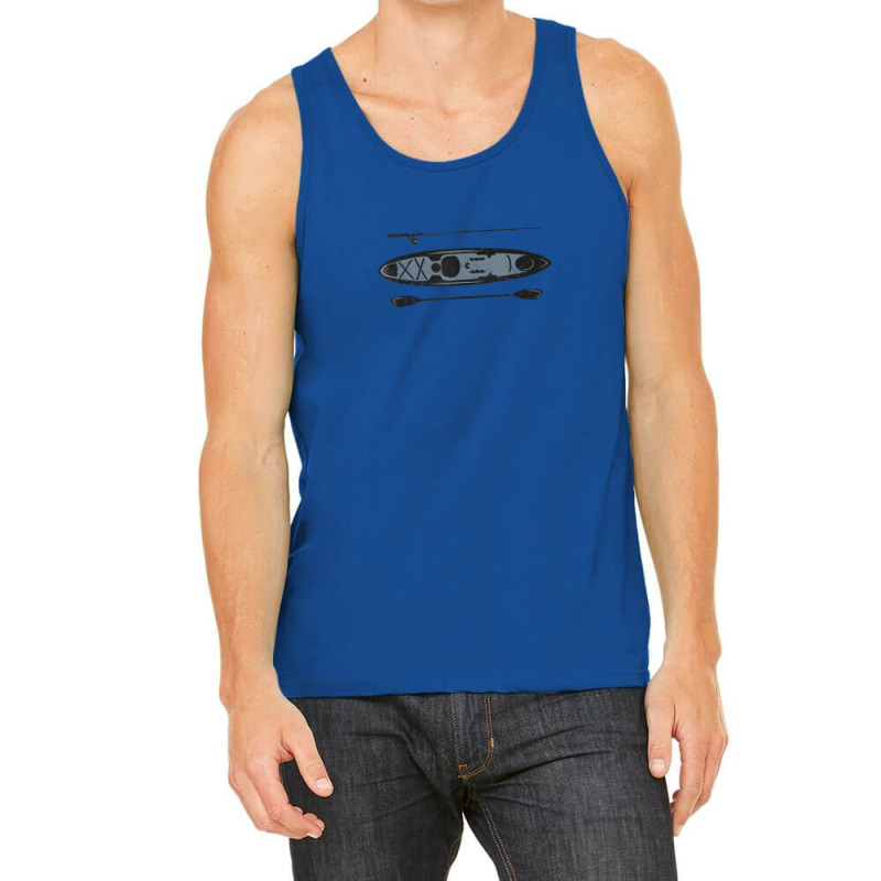 Kayaking And Fishing Kayak Bass Fishing Tank Top | Artistshot