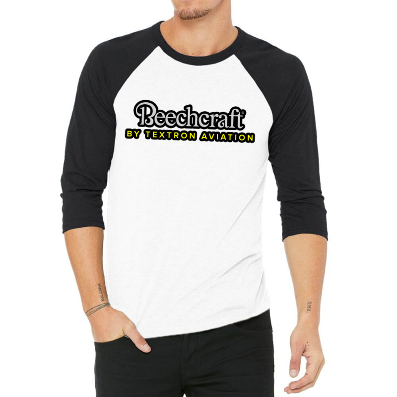 Beechcraft Aircraft Aviation 3/4 Sleeve Shirt by yusufnaufal981 | Artistshot