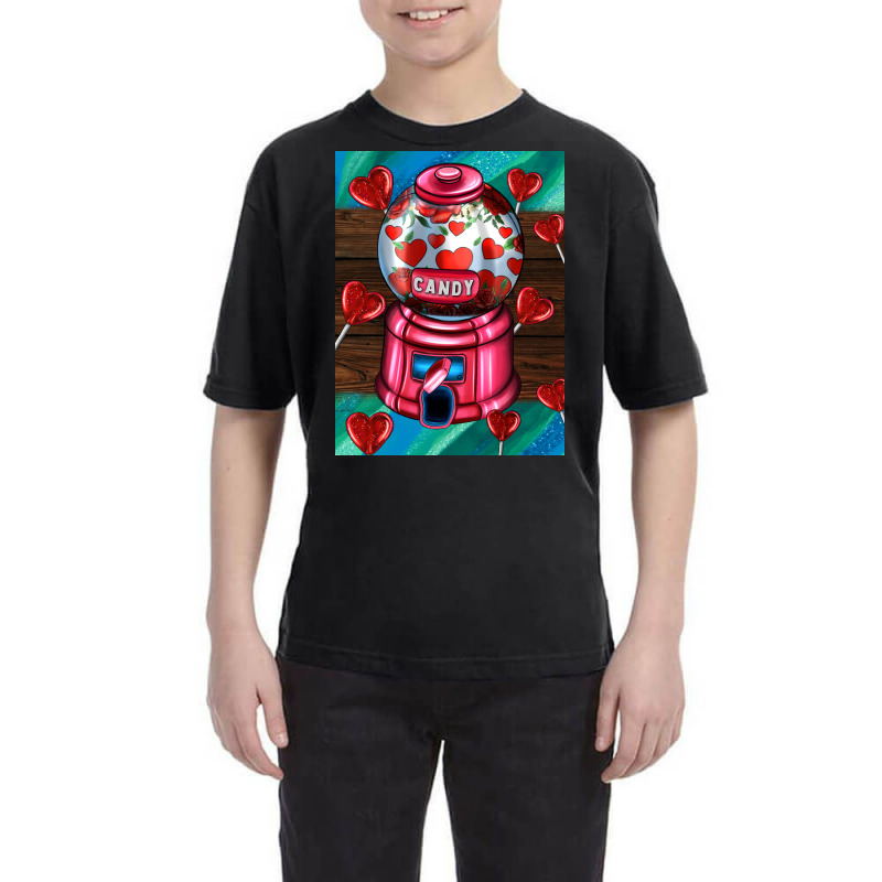 Candy Machine  With Heart Candies  Air Youth Tee | Artistshot