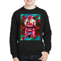 Candy Machine  With Heart Candies  Air Youth Sweatshirt | Artistshot