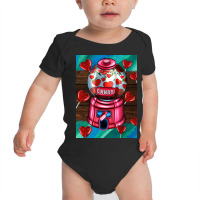 Candy Machine  With Heart Candies  Air Baby Bodysuit | Artistshot