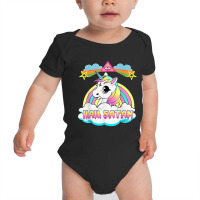 Hail Satan Unicorn Baby Bodysuit | Artistshot