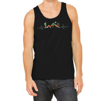 Hiking Mountains Alps Ecg Heartbeat Outdoor Bouldering Hiker Tank Top | Artistshot