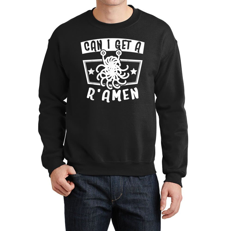 Flying Spaghetti Monster Fsm Atheist Crewneck Sweatshirt by MarciJanie | Artistshot