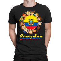 Hispanic Heritage Month Ecuador Flag Gift For Kids Toddler T-shirt | Artistshot