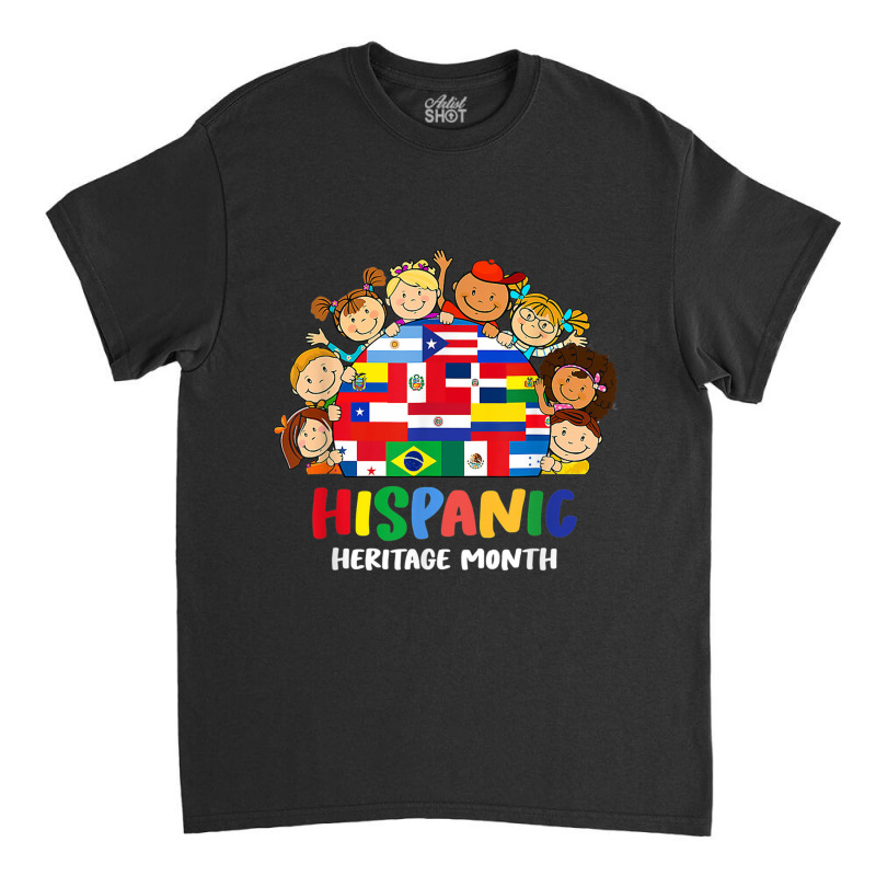 Hispanic Heritage Month Kids Boy Girl Toddler Latino Classic T-shirt | Artistshot