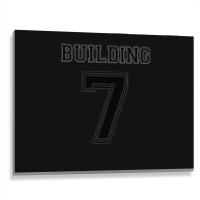 Building 7 Controlled Demolition Metal Print Horizontal | Artistshot