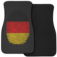 German Fingerprint Germany Flag Deutsche Dna Cute Patriotic Front Car Mat | Artistshot