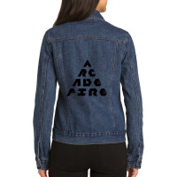 Arcade Fire Ladies Denim Jacket | Artistshot