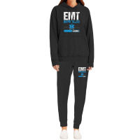 Emergency Medical Technician School Graduate Emt Student Pullover Hood Hoodie & Jogger Set | Artistshot