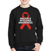 Multiple Myeloma Tee Awareness Youth Sweatshirt | Artistshot