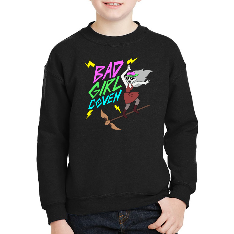 Bad Girl Coven Youth Sweatshirt by ClintEWitte | Artistshot