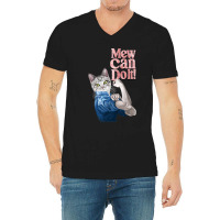 We Can Do It Mew Can Do It! V-neck Tee | Artistshot