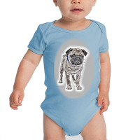 Different Dogs Looking Up Isond Baby Bodysuit | Artistshot