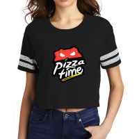 Pizza Time Scorecard Crop Tee | Artistshot