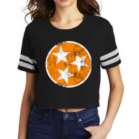 Orange White Tennessee Flag Hoodie Vintage Hooded Sweatshirt Scorecard Crop Tee | Artistshot