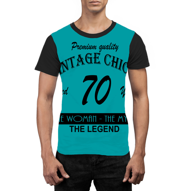 Wintage Chick 70 Graphic T-shirt | Artistshot