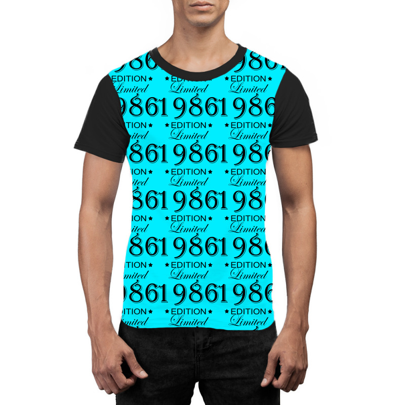 Limited Edition 1986 Graphic T-shirt | Artistshot