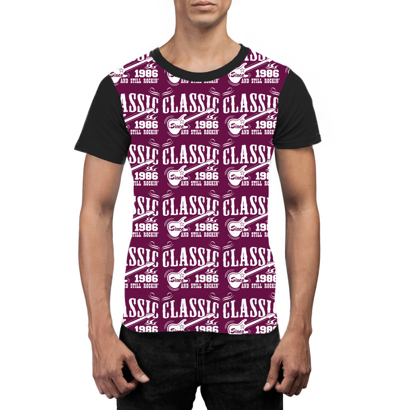 Classic Since 1986 Graphic T-shirt | Artistshot