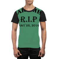 Harambe Rip May 28 2016 Graphic T-shirt | Artistshot