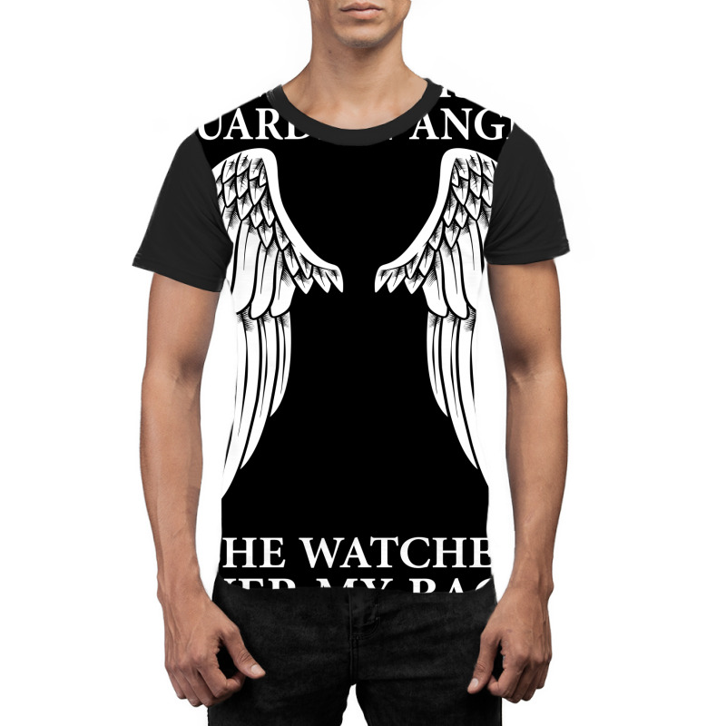 My Mommy Is My Guardian Angel Graphic T-shirt | Artistshot