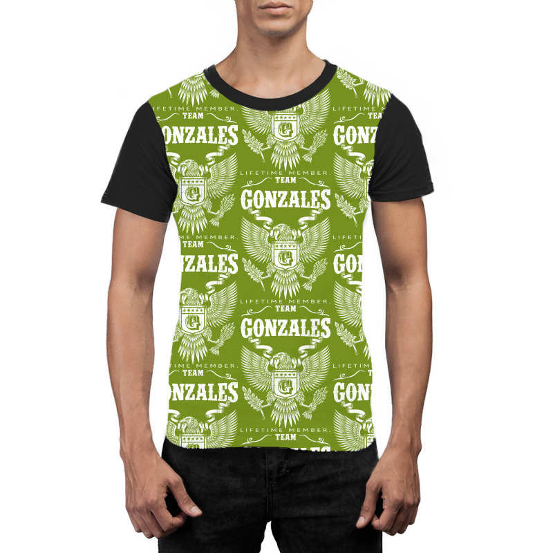 Gonzales Lifetime Member Graphic T-shirt | Artistshot