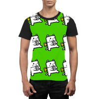 Robo Cat Graphic T-shirt | Artistshot