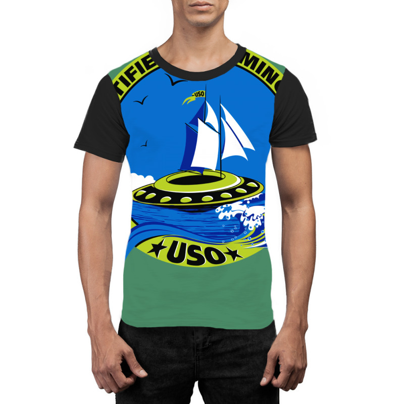 Unidentified Swimming Object Graphic T-shirt | Artistshot