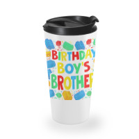 Birthday Brick Builder Funny Blocks Master Builder Brother T Shirt Travel Mug | Artistshot