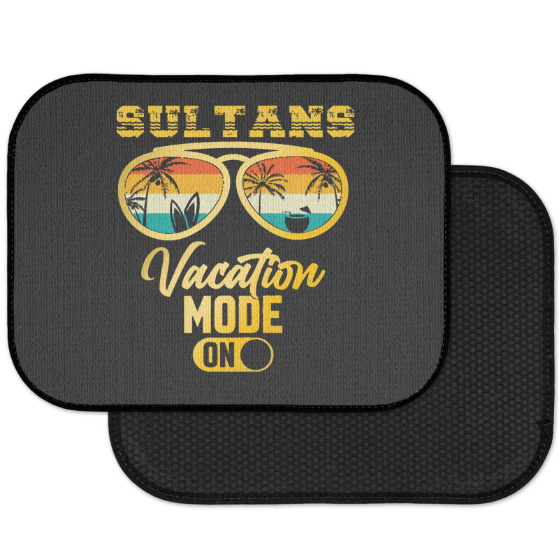 Sultans T Shirt Sultans Maldives Summer Vacation Rear Car Mat | Artistshot