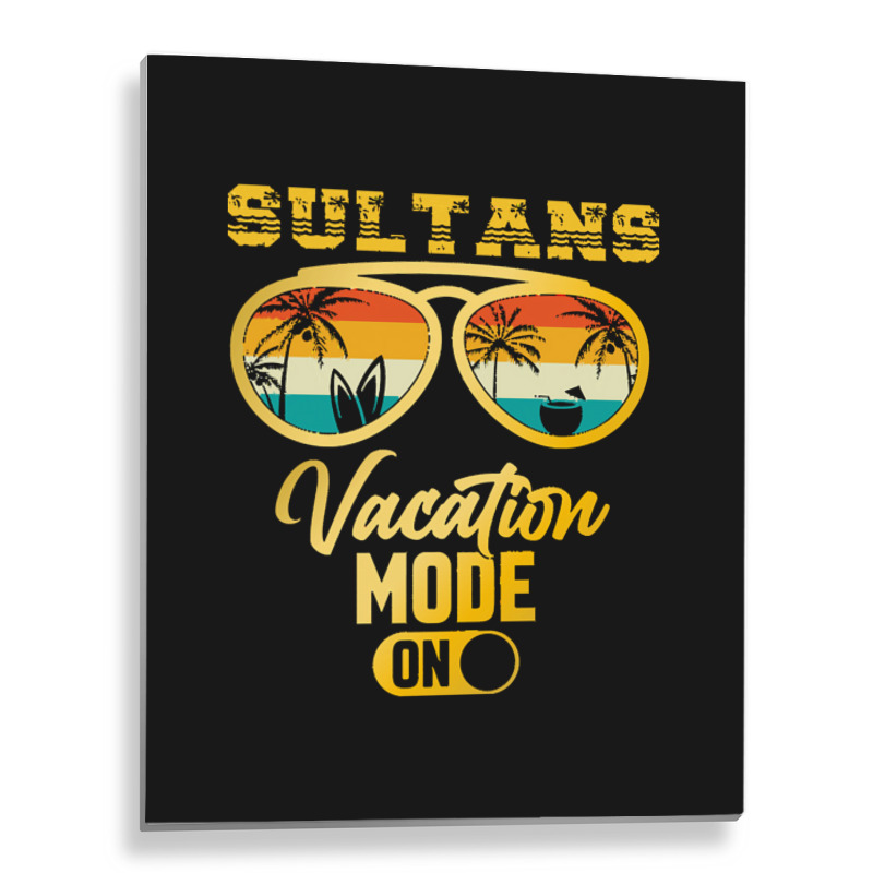 Sultans T Shirt Sultans Maldives Summer Vacation Metal Print Vertical | Artistshot