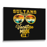 Sultans T Shirt Sultans Maldives Summer Vacation Metal Print Horizontal | Artistshot