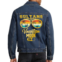 Sultans T Shirt Sultans Maldives Summer Vacation Men Denim Jacket | Artistshot