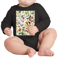 Biology 101 Long Sleeve Baby Bodysuit | Artistshot