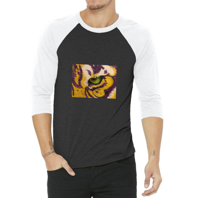 Eye Of The Tiger 3/4 Sleeve Shirt | Artistshot