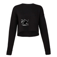 Flat Track - Sideways 1 Cropped Sweater | Artistshot